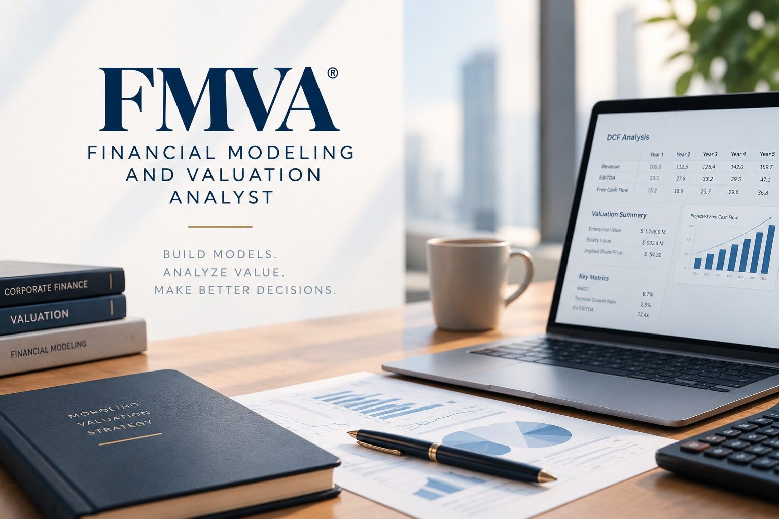 FINANCIAL MODELING AND VALUATION ANALYST (FMVA) — course overview